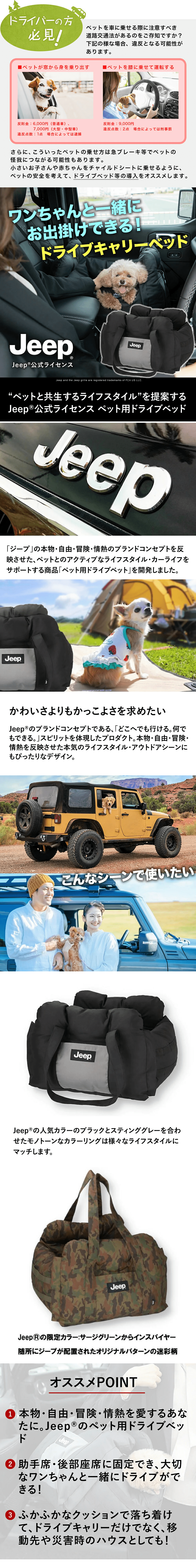 Jeep ドライブベッド