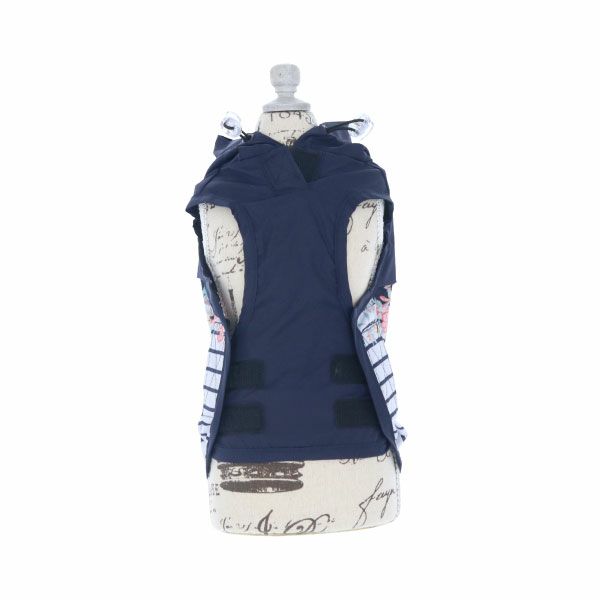 LAURA ASHLEY レインコート フラワーボーダー