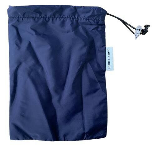 LAURA ASHLEY レインコート フラワーボーダー