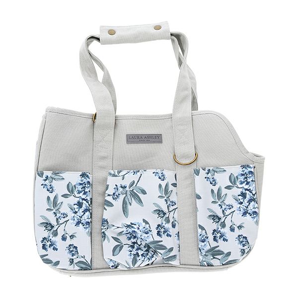LAURA ASHLEY 花柄キャリーバッグ