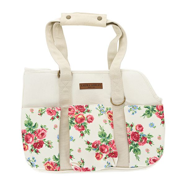 LAURA ASHLEY 花柄キャリーバッグ