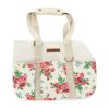 LAURA ASHLEY 花柄キャリーバッグ