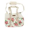 LAURA ASHLEY 花柄キャリーバッグ