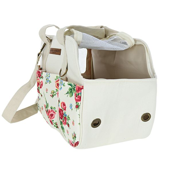 LAURA ASHLEY 花柄キャリーバッグ