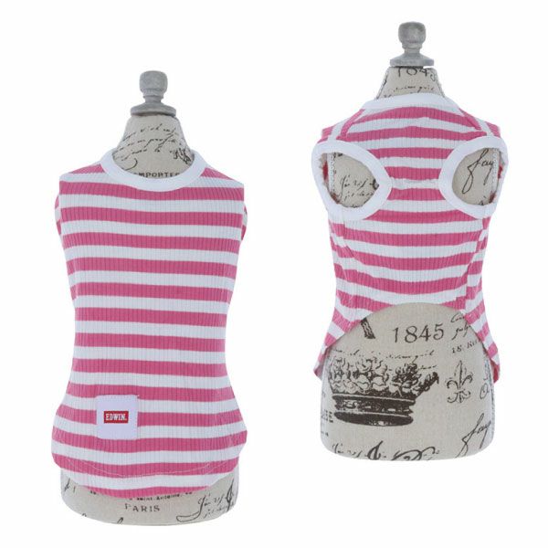 EDWIN ドッグシャツ 2色ボーダー｜全7色