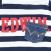 EDWIN デニムポケットボーダーTシャツ