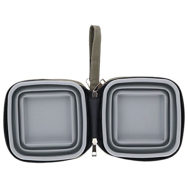  CAPTAIN STAG ドッグポータブルフードボウル｜全2色