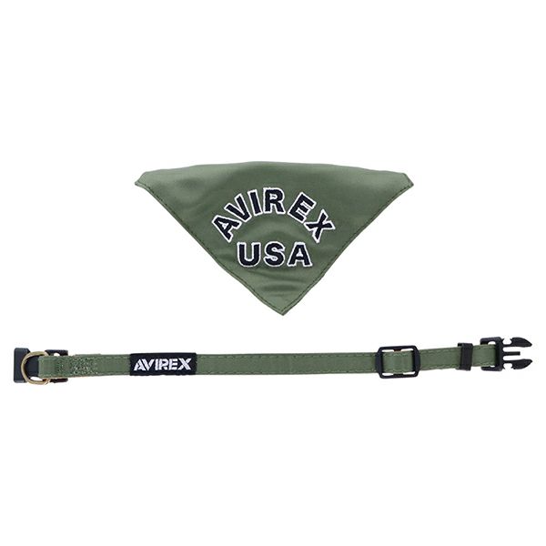 AVIREX MA－1 カラー スカーフ付