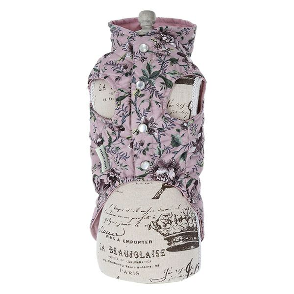 AURA ASHLEY フード付き中綿ベスト