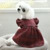 LAURA ASHLEY 裏起毛フリルワンピース