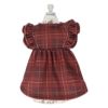 LAURA ASHLEY 裏起毛フリルワンピース