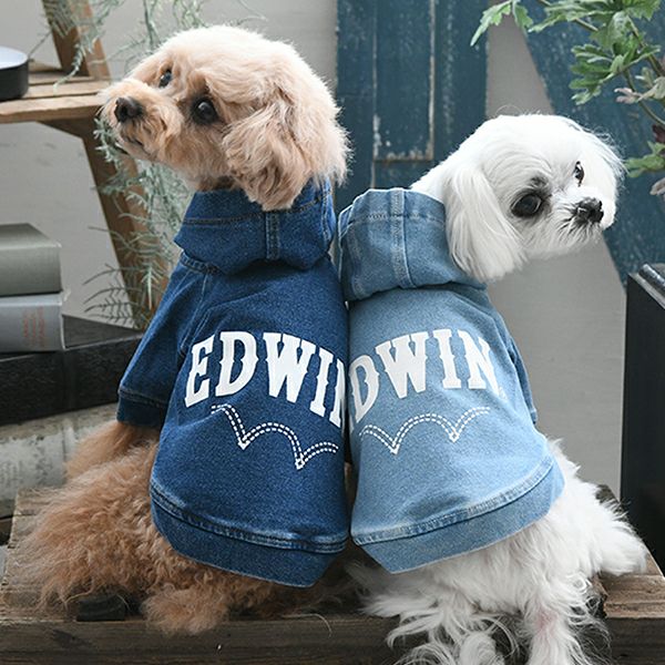 EDWIN デニムライクロゴパーカー｜犬服・ペットグッズ専門店「Wan10