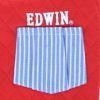 EDWIN ポケット付キルティングスウェット