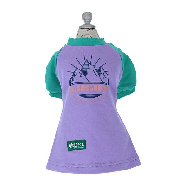 LOGOS ラグランTシャツワンピ