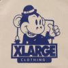 XLARGE キースバイカラーフーディー