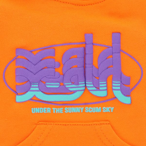 X-girl ホライゾンミルズロゴフーディー