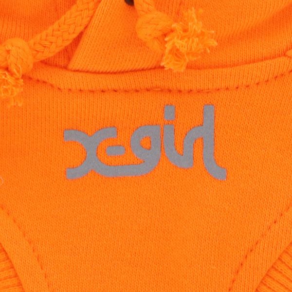 X-girl ホライゾンミルズロゴフーディー