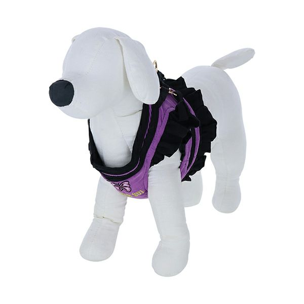 ANNA SUI バタフライ刺繍フリルハーネス｜全2色