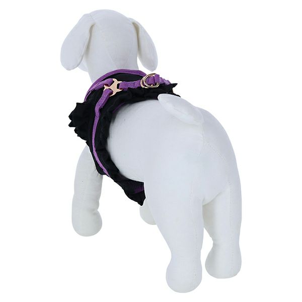 ANNA SUI バタフライ刺繍フリルハーネス｜全2色