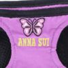 ANNA SUI バタフライ刺繍フリルハーネス｜全2色