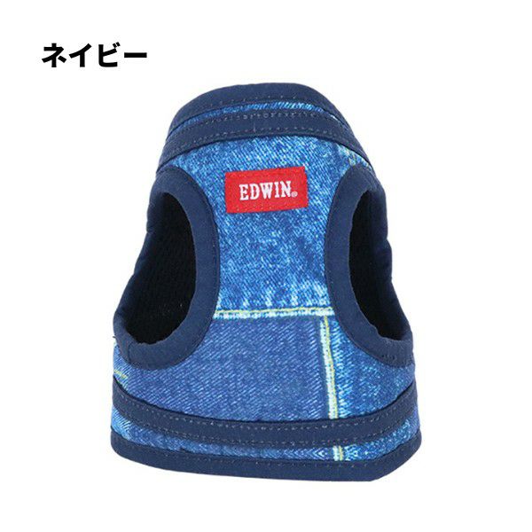 EDWIN パッチワークデニムプリントハーネス｜全2色