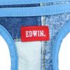 EDWIN パッチワークデニムプリントハーネス｜全2色