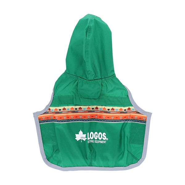 LOGOS ナバホ柄レインコート