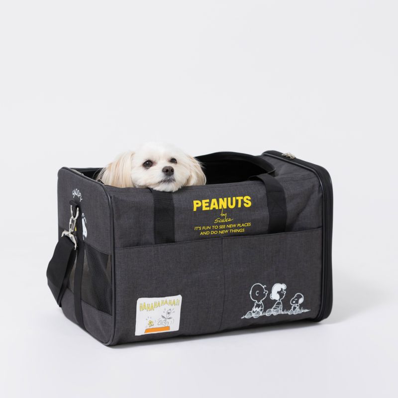 PEANUTS ペットキャリー Mサイズ PEANUTSピーナッツSNOOPYタンクキャリーM｜犬服・ペットグッズ専門店