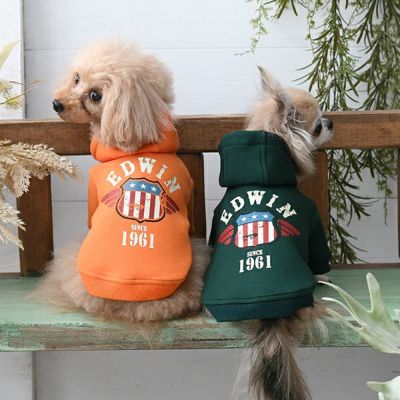 ④犬用 服(2L)ネイビー新品未使用タグ付きEDWIN（エドウイン）