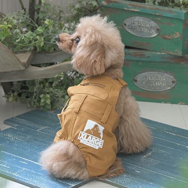 XLARGE エクストララージ　オーバーオール 2025新商品 XLARGE（エクストララージ）OGオーバーオール｜犬服